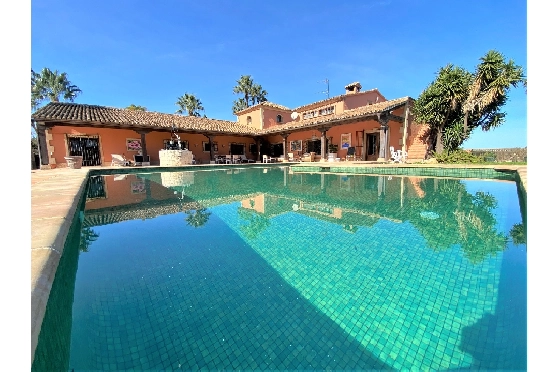 Finca in Denia zu verkaufen, Woongedeelte 450 m², Bouwjaar 1985, + Ofen, Klimaanlage, Grondstuk 17000 m², 8 Slaapkamers, 4 Badkamers, Pool, ref.: SC-T0617-1