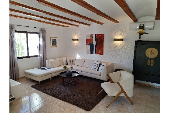 Sommerhaus in Els Poblets zur Ferienvermietung, Woongedeelte 126 m², Bouwjaar 1995, Zustand modernisiert, + Zentralheizung, Klimaanlage, Grondstuk 560 m², 2 Slaapkamers, 2 Badkamers, Pool, ref.: V-0117-12