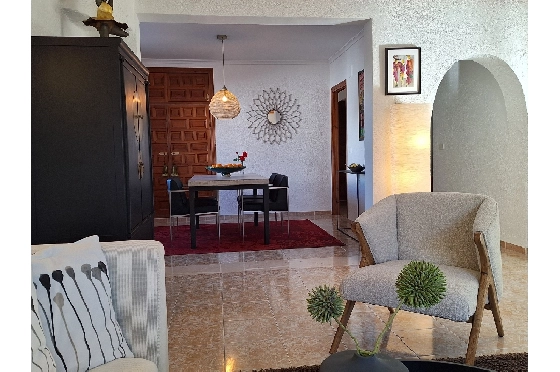 Sommerhaus in Els Poblets zur Ferienvermietung, Woongedeelte 126 m², Bouwjaar 1995, Zustand modernisiert, + Zentralheizung, Klimaanlage, Grondstuk 560 m², 2 Slaapkamers, 2 Badkamers, Pool, ref.: V-0117-13