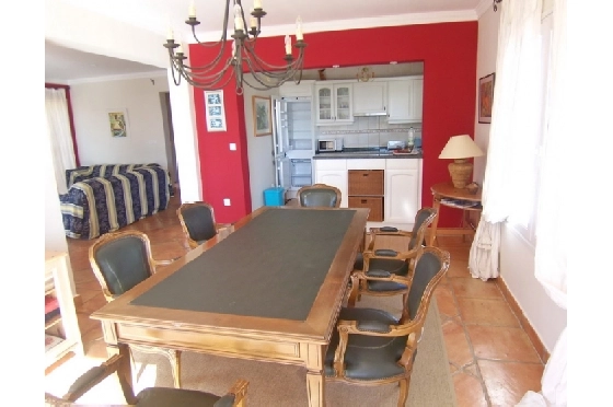 Villa in Moraira(Club Moraira) zu verkaufen, Woongedeelte 220 m², Bouwjaar 2000, + Fussbodenheizung, Klimaanlage, Grondstuk 800 m², 4 Slaapkamers, 3 Badkamers, Pool, ref.: BI-MT.H-523-15