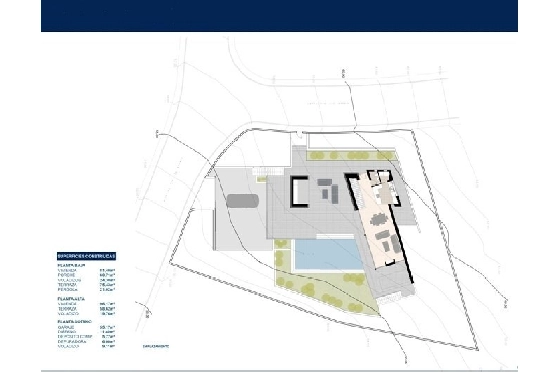 Villa in Javea(Tosalet 5) zu verkaufen, Woongedeelte 372 m², Bouwjaar 2015, Klimaanlage, Grondstuk 1000 m², 3 Slaapkamers, 2 Badkamers, Pool, ref.: BI-JA.H-100-6