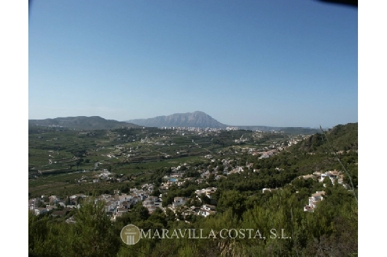 Wohngrundstück in Moraira zu verkaufen, Klimaanlage, Grondstuk 1610 m², Pool, ref.: MV-2355-3