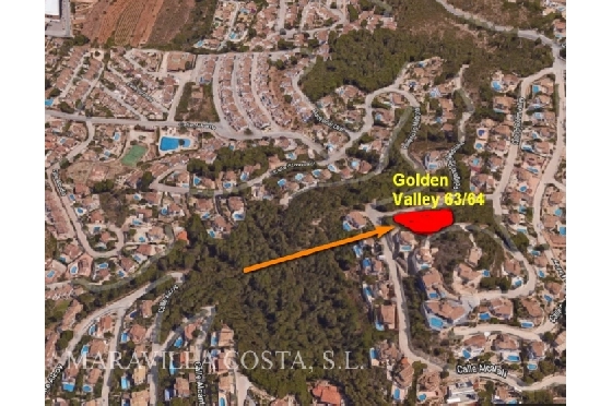 Wohngrundstück in Moraira zu verkaufen, Klimaanlage, Grondstuk 1610 m², Pool, ref.: MV-2355-6