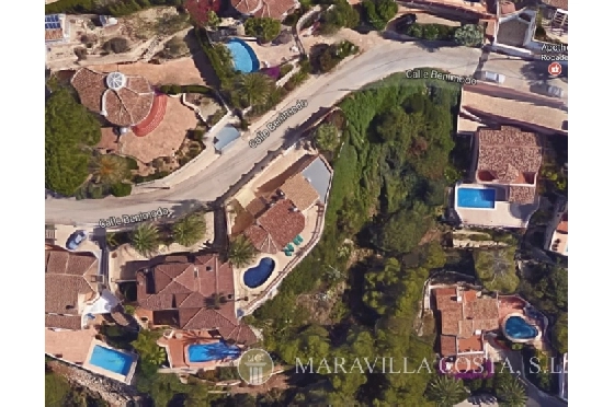 Wohngrundstück in Moraira(Benimeit) zu verkaufen, Klimaanlage, Grondstuk 800 m², Pool, ref.: MV-2356-3