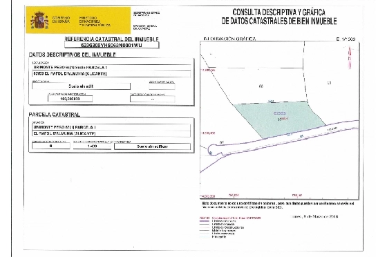 Wohngrundstück in Pego-Monte Pego zu verkaufen, Grondstuk 1400 m², ref.: AS-0118-17