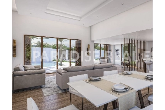 Villa in Javea zu verkaufen, Woongedeelte 200 m², + Fussbodenheizung, Klimaanlage, Grondstuk 1000 m², 3 Slaapkamers, 2 Badkamers, Pool, ref.: PR-PPS2222-4