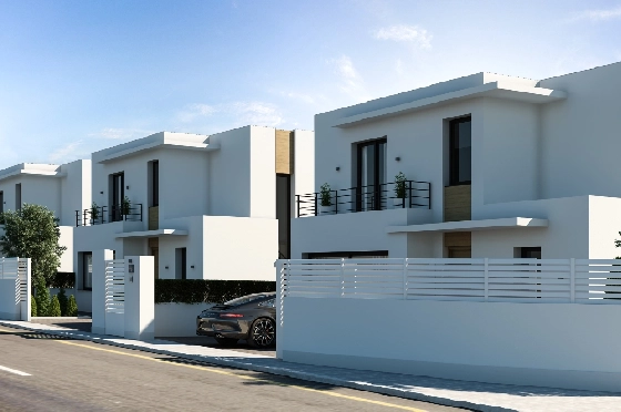 Villa in Denia zu verkaufen, Woongedeelte 144 m², Zustand Erstbezug, Klimaanlage, Grondstuk 220 m², 3 Slaapkamers, 3 Badkamers, ref.: GC-1518-3