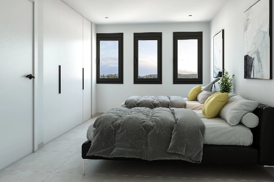 Villa in Denia zu verkaufen, Woongedeelte 144 m², Zustand Erstbezug, Klimaanlage, Grondstuk 220 m², 3 Slaapkamers, 3 Badkamers, ref.: GC-1518-7