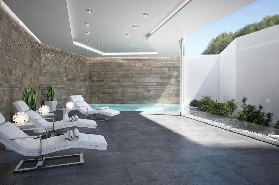 Villa in Moraira(Moraira) zu verkaufen, Woongedeelte 600 m², Grondstuk 1832 m², 4 Slaapkamers, 5 Badkamers, Pool, ref.: HG-3252-5