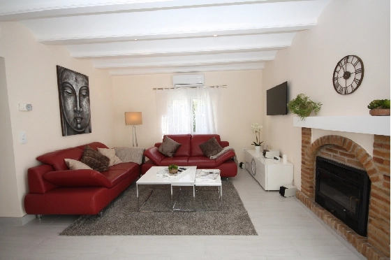 Villa in Els Poblets(Ptda. Barranquets) zur Ferienvermietung, Woongedeelte 114 m², Bouwjaar 1986, Zustand gepflegt, + Zentralheizung, Klimaanlage, Grondstuk 510 m², 3 Slaapkamers, 2 Badkamers, Pool, ref.: T-1118-12