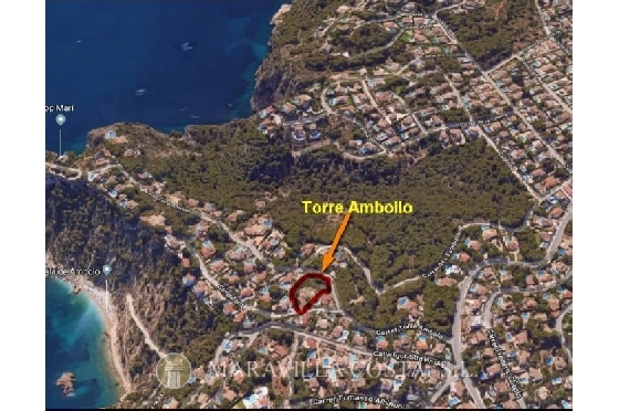 Wohngrundstück in Javea zu verkaufen, Klimaanlage, Grondstuk 2355 m², Pool, ref.: MV-2408-5