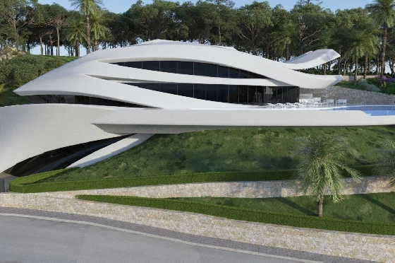 Villa in Javea zu verkaufen, Woongedeelte 500 m², Grondstuk 2000 m², 4 Slaapkamers, 4 Badkamers, Pool, ref.: HG-3315-1