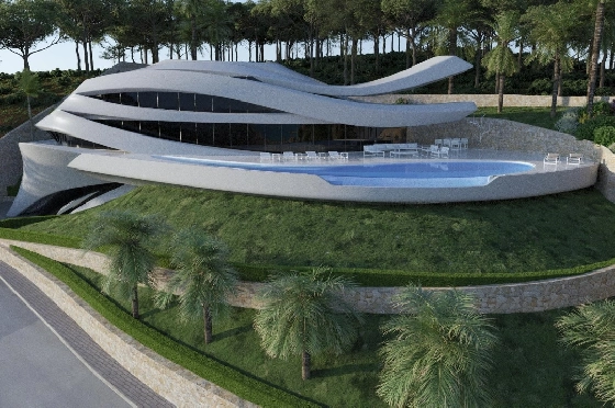 Villa in Javea zu verkaufen, Woongedeelte 500 m², Grondstuk 2000 m², 4 Slaapkamers, 4 Badkamers, Pool, ref.: HG-3315-4