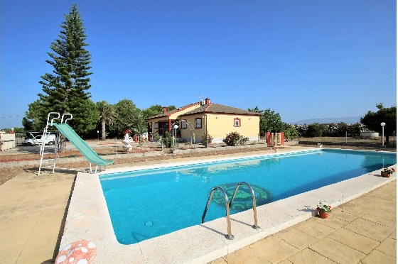 Villa in Els Poblets zu verkaufen, Woongedeelte 232 m², Bouwjaar 1998, + KLIMA, Klimaanlage, Grondstuk 11310 m², 4 Slaapkamers, 2 Badkamers, Pool, ref.: GC-3119-24