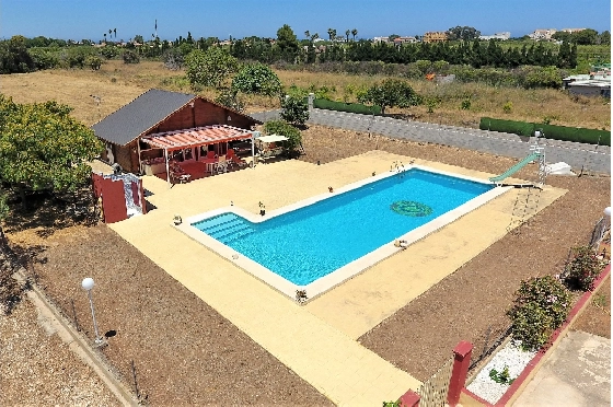 Villa in Els Poblets zu verkaufen, Woongedeelte 232 m², Bouwjaar 1998, + KLIMA, Klimaanlage, Grondstuk 11310 m², 4 Slaapkamers, 2 Badkamers, Pool, ref.: GC-3119-25