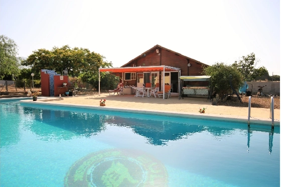 Villa in Els Poblets zu verkaufen, Woongedeelte 232 m², Bouwjaar 1998, + KLIMA, Klimaanlage, Grondstuk 11310 m², 4 Slaapkamers, 2 Badkamers, Pool, ref.: GC-3119-3