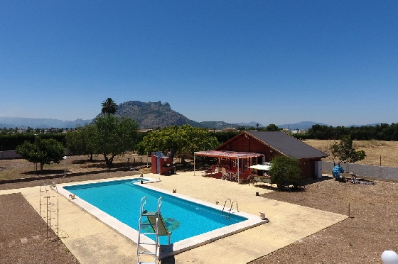 Villa in Els Poblets zu verkaufen, Woongedeelte 232 m², Bouwjaar 1998, + KLIMA, Klimaanlage, Grondstuk 11310 m², 4 Slaapkamers, 2 Badkamers, Pool, ref.: GC-3119-33