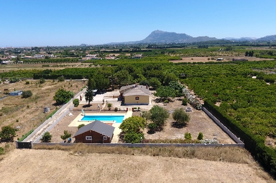 Villa in Els Poblets zu verkaufen, Woongedeelte 232 m², Bouwjaar 1998, + KLIMA, Klimaanlage, Grondstuk 11310 m², 4 Slaapkamers, 2 Badkamers, Pool, ref.: GC-3119-36