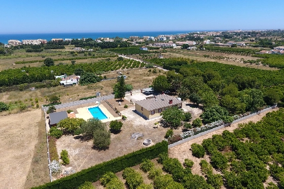 Villa in Els Poblets zu verkaufen, Woongedeelte 232 m², Bouwjaar 1998, + KLIMA, Klimaanlage, Grondstuk 11310 m², 4 Slaapkamers, 2 Badkamers, Pool, ref.: GC-3119-37