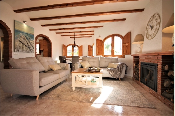 Villa in Els Poblets(Barranquets) zur Ferienvermietung, Woongedeelte 130 m², Bouwjaar 2000, Zustand modernisiert, + Zentralheizung, Klimaanlage, Grondstuk 580 m², 3 Slaapkamers, 2 Badkamers, Pool, ref.: T-0819-8