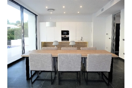 Villa in Moraira(Benimeit) zu verkaufen, Woongedeelte 185 m², Bouwjaar 2020, Klimaanlage, Grondstuk 850 m², 4 Slaapkamers, 3 Badkamers, Pool, ref.: BI-MT.H-742-3