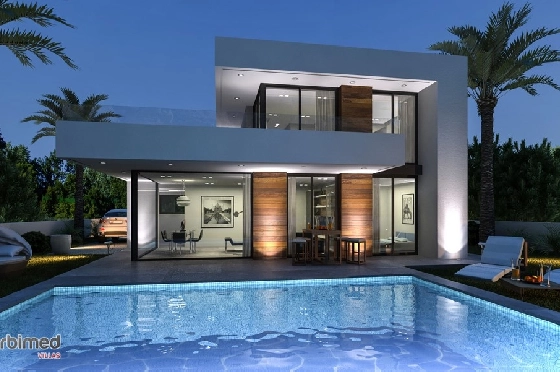Villa in Denia zu verkaufen, Woongedeelte 151 m², Klimaanlage, Grondstuk 731 m², 3 Slaapkamers, 2 Badkamers, Pool, ref.: UM-UV-TANIT-10