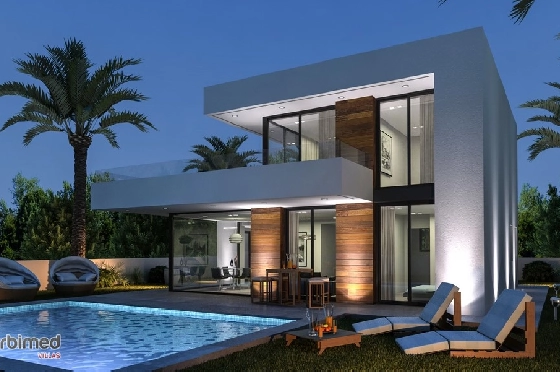Villa in Denia zu verkaufen, Woongedeelte 151 m², Klimaanlage, Grondstuk 731 m², 3 Slaapkamers, 2 Badkamers, Pool, ref.: UM-UV-TANIT-11