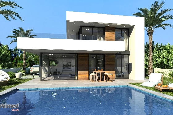 Villa in Denia zu verkaufen, Woongedeelte 151 m², Klimaanlage, Grondstuk 731 m², 3 Slaapkamers, 2 Badkamers, Pool, ref.: UM-UV-TANIT-6