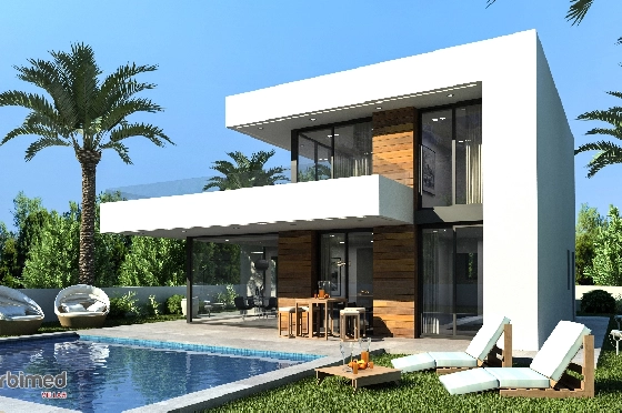 Villa in Denia zu verkaufen, Woongedeelte 151 m², Klimaanlage, Grondstuk 731 m², 3 Slaapkamers, 2 Badkamers, Pool, ref.: UM-UV-TANIT-8