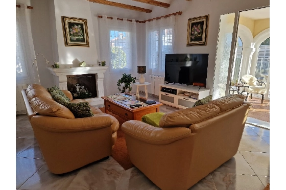 Sommerhaus in Els Poblets zur Ferienvermietung, Woongedeelte 156 m², Bouwjaar 1999, + Zentralheizung, Klimaanlage, Grondstuk 460 m², 3 Slaapkamers, 2 Badkamers, ref.: V-0220-11
