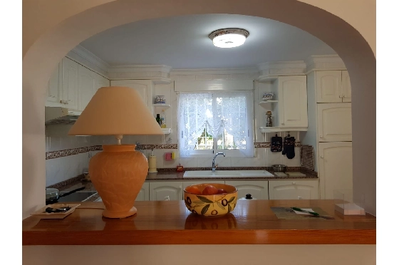 Sommerhaus in Els Poblets zur Ferienvermietung, Woongedeelte 156 m², Bouwjaar 1999, + Zentralheizung, Klimaanlage, Grondstuk 460 m², 3 Slaapkamers, 2 Badkamers, ref.: V-0220-9