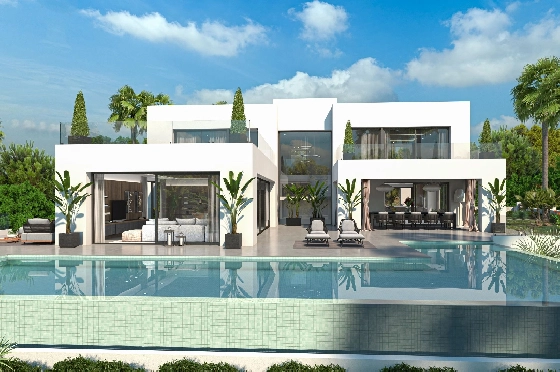 Villa in Denia zu verkaufen, Woongedeelte 907 m², Klimaanlage, Grondstuk 3000 m², 8 Slaapkamers, 8 Badkamers, Pool, ref.: UM-UV-IRINA-6
