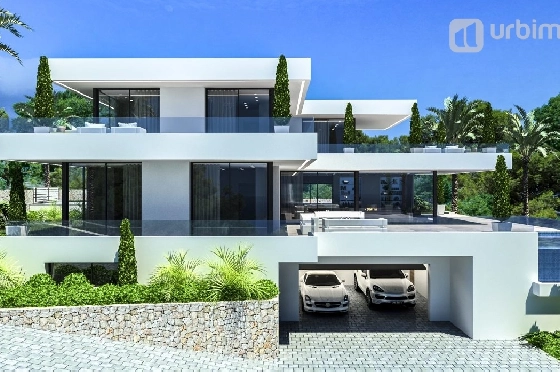 Villa in Denia zu verkaufen, Woongedeelte 832 m², Klimaanlage, Grondstuk 1990 m², 6 Slaapkamers, 6 Badkamers, Pool, ref.: UM-UV-RIGEL-1