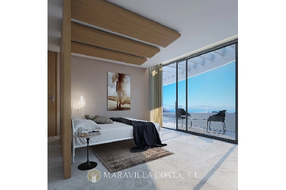 Villa in Altea Hills zu verkaufen, Woongedeelte 412 m², + Fussbodenheizung, Klimaanlage, Grondstuk 979 m², 4 Slaapkamers, 4 Badkamers, Pool, ref.: MV-2470-5