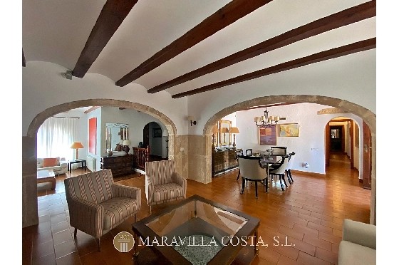 Villa in Javea zu verkaufen, Woongedeelte 500 m², + Zentralheizung, Klimaanlage, Grondstuk 3000 m², 6 Slaapkamers, 5 Badkamers, Pool, ref.: MV-2471-37