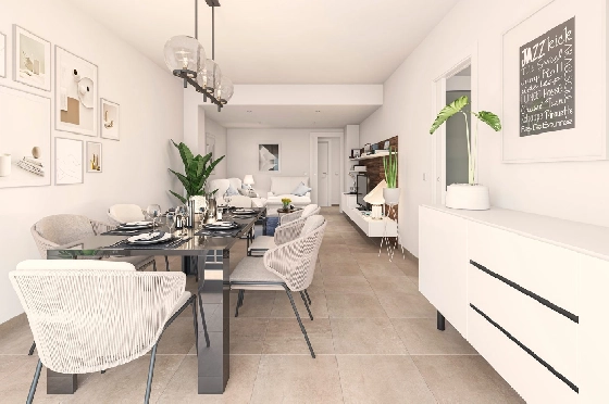 Apartment in Moraira zu verkaufen, Woongedeelte 103 m², + KLIMA, Klimaanlage, 3 Slaapkamers, 1 Badkamers, Pool, ref.: UH-UHM1917-D-5