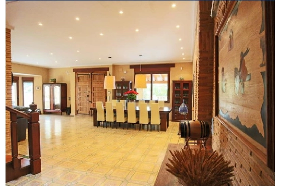 Villa in Pedreguer zu verkaufen, Woongedeelte 465 m², Bouwjaar 2000, Zustand neuwertig, + Zentralheizung, Klimaanlage, Grondstuk 9200 m², 4 Slaapkamers, 4 Badkamers, Pool, ref.: VGC-3521-PL-10