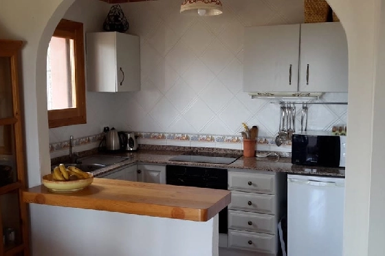 Sommerhaus in Pego zur Ferienvermietung, Woongedeelte 78 m², Bouwjaar 1993, Zustand gepflegt, + KLIMA, Klimaanlage, Grondstuk 450 m², 2 Slaapkamers, 1 Badkamers, Pool, ref.: V-0422-5