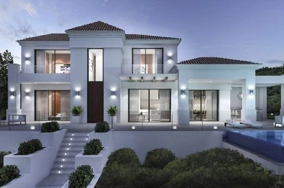 Villa in Javea zu verkaufen, Woongedeelte 195 m², Klimaanlage, 3 Slaapkamers, 3 Badkamers, Pool, ref.: BS-3974818-1