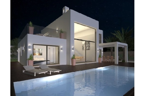 Villa in Javea zu verkaufen, Woongedeelte 225 m², Klimaanlage, 4 Slaapkamers, 3 Badkamers, Pool, ref.: BS-3974749-6