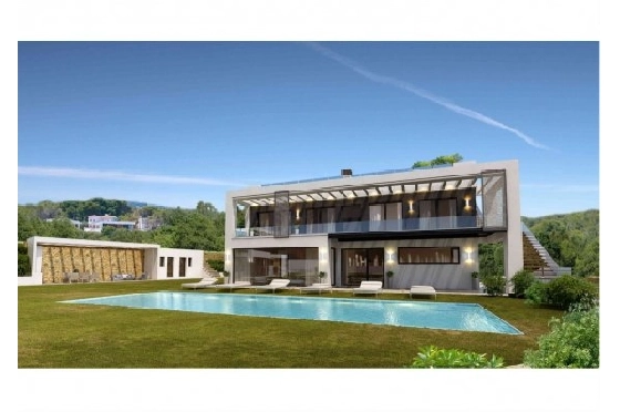 Villa in Benissa zu verkaufen, Woongedeelte 350 m², Klimaanlage, Grondstuk 1272 m², 4 Slaapkamers, 4 Badkamers, Pool, ref.: BS-3974718-3