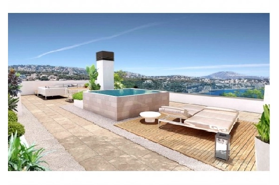 Villa in Benissa zu verkaufen, Woongedeelte 350 m², Klimaanlage, Grondstuk 1272 m², 4 Slaapkamers, 4 Badkamers, Pool, ref.: BS-3974718-5