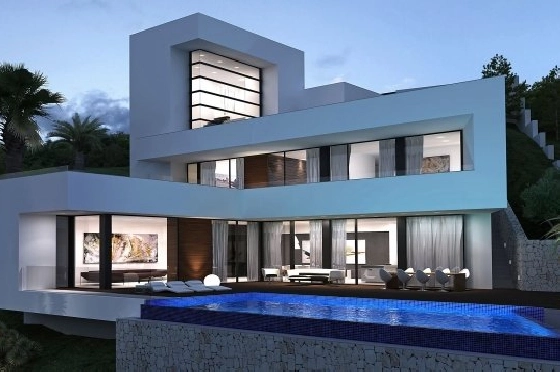 Villa in Altea zu verkaufen, Woongedeelte 456 m², Klimaanlage, Grondstuk 1460 m², 3 Slaapkamers, 3 Badkamers, Pool, ref.: BS-3974714-4
