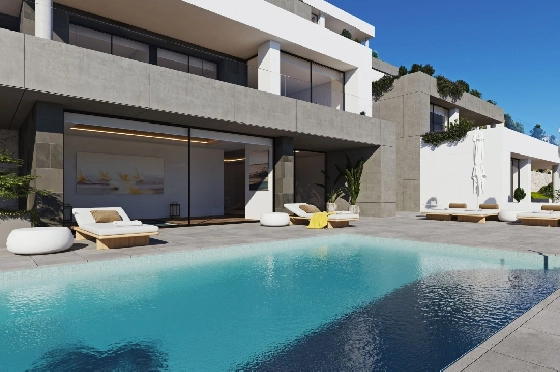 Apartment in Pedreguer zu verkaufen, Woongedeelte 307 m², Klimaanlage, 3 Slaapkamers, 2 Badkamers, Pool, ref.: BS-5241958-14