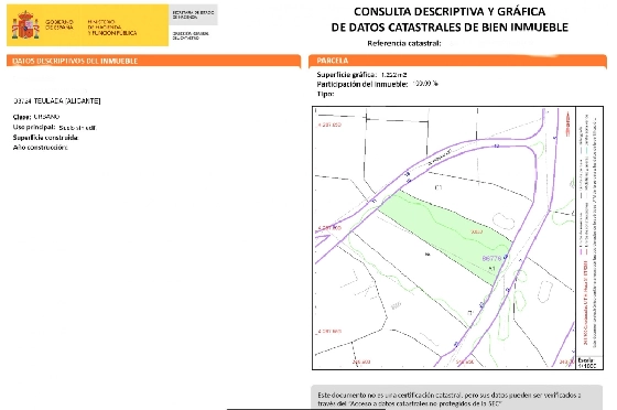 Wohngrundstück in Teulada zu verkaufen, Woongedeelte 1222 m², ref.: BS-6652469-6