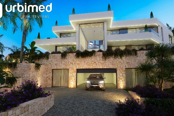 Villa in Denia zu verkaufen, Woongedeelte 734 m², Klimaanlage, Grondstuk 2 m², 5 Slaapkamers, 7 Badkamers, Pool, ref.: UM-UV-IPANEMA-10