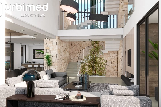 Villa in Denia zu verkaufen, Woongedeelte 734 m², Klimaanlage, Grondstuk 2 m², 5 Slaapkamers, 7 Badkamers, Pool, ref.: UM-UV-IPANEMA-13