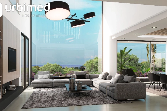 Villa in Denia zu verkaufen, Woongedeelte 734 m², Klimaanlage, Grondstuk 2 m², 5 Slaapkamers, 7 Badkamers, Pool, ref.: UM-UV-IPANEMA-14