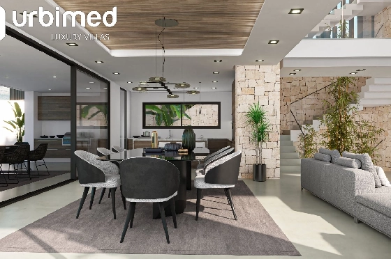 Villa in Denia zu verkaufen, Woongedeelte 734 m², Klimaanlage, Grondstuk 2 m², 5 Slaapkamers, 7 Badkamers, Pool, ref.: UM-UV-IPANEMA-16