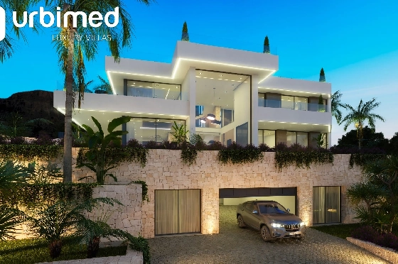 Villa in Denia zu verkaufen, Woongedeelte 734 m², Klimaanlage, Grondstuk 2 m², 5 Slaapkamers, 7 Badkamers, Pool, ref.: UM-UV-IPANEMA-2